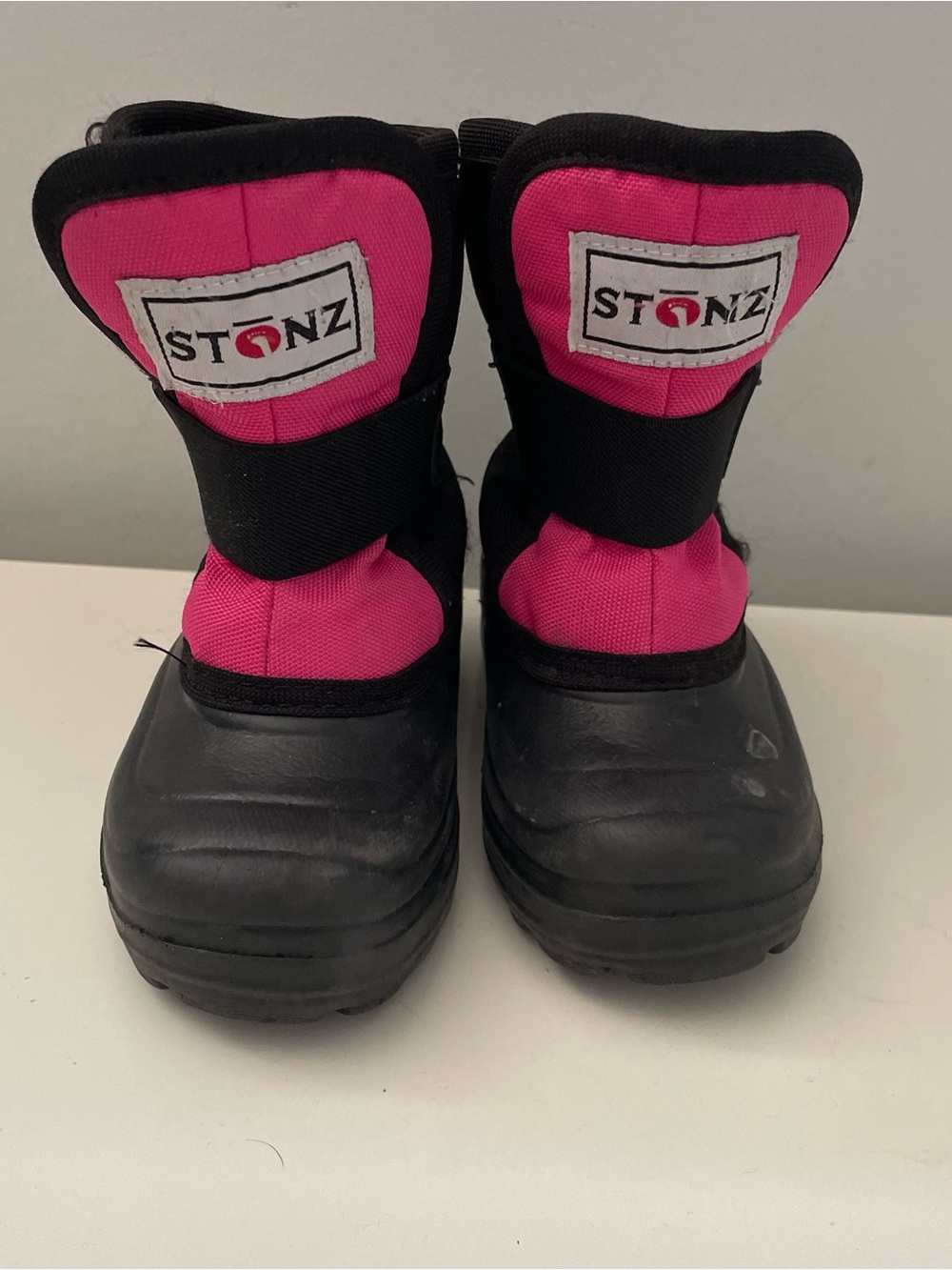 Stonz Toddler Winter Boots Pink Lighweight Wide Toe Box Size Toddler 6 - Picture 2 of 7